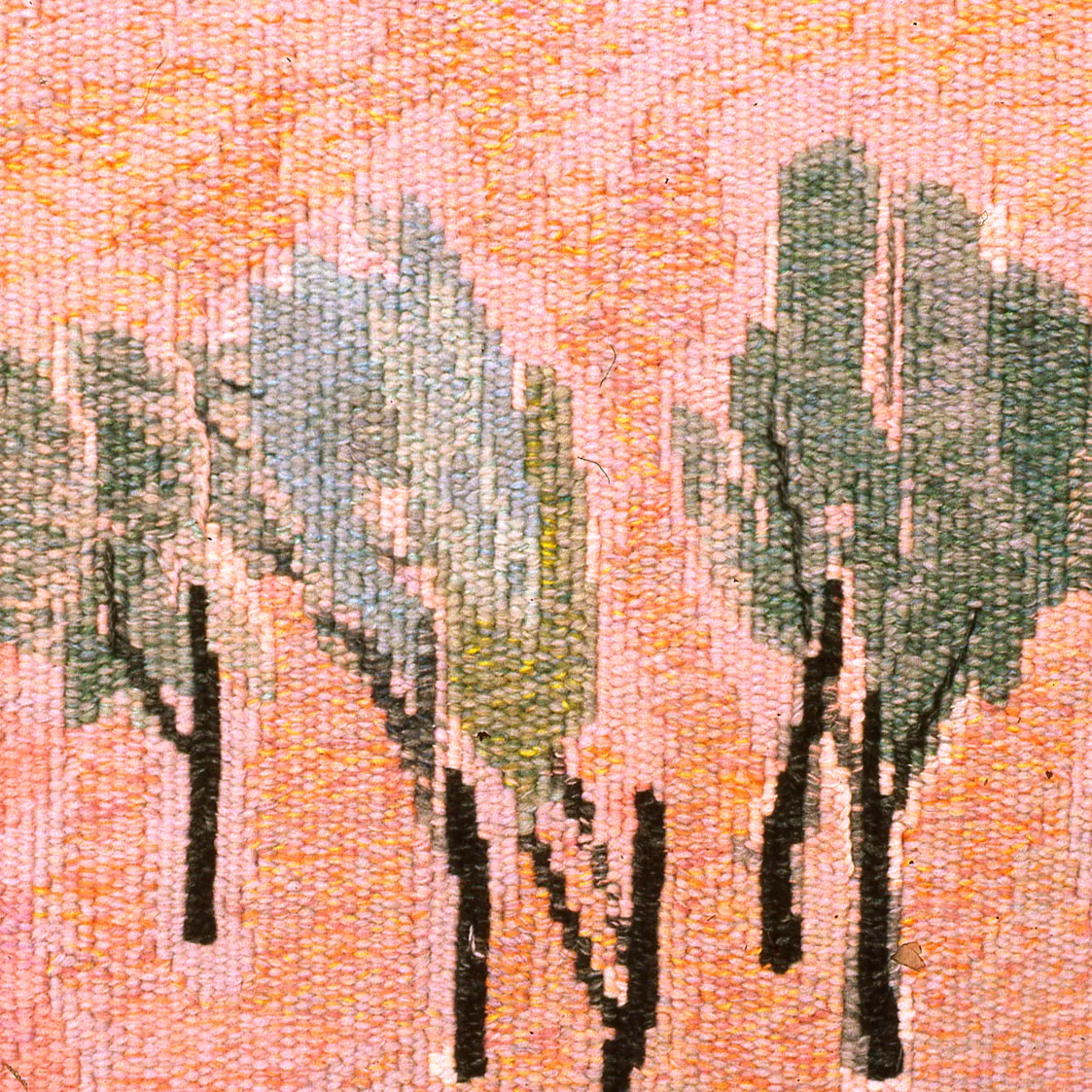 Red Gorge Two Views detail of watercolour drawing