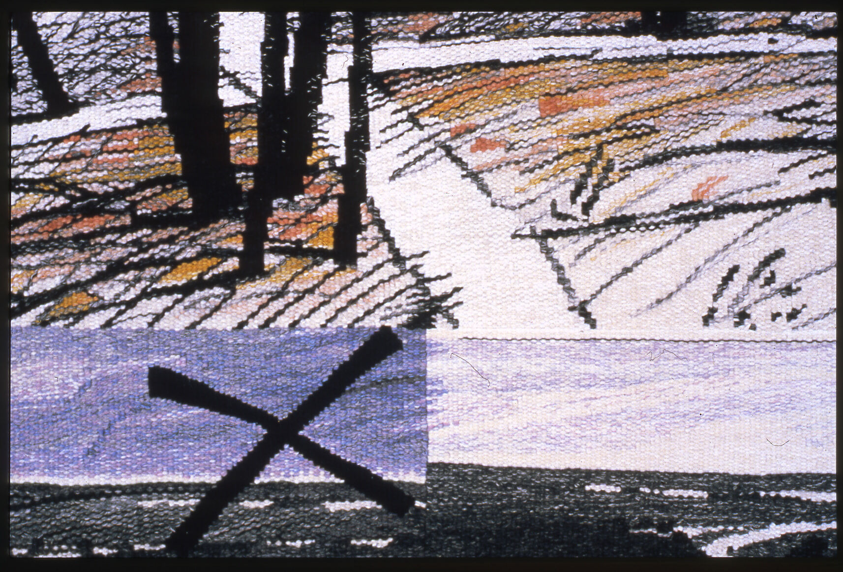 Crossroads tapestry detail